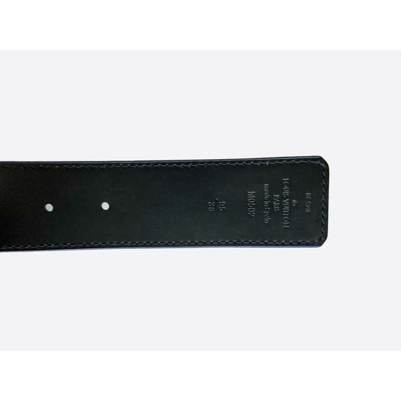 Louis Vuitton Blue & Green Illusion Monogram Belt - Picture 5 of 5